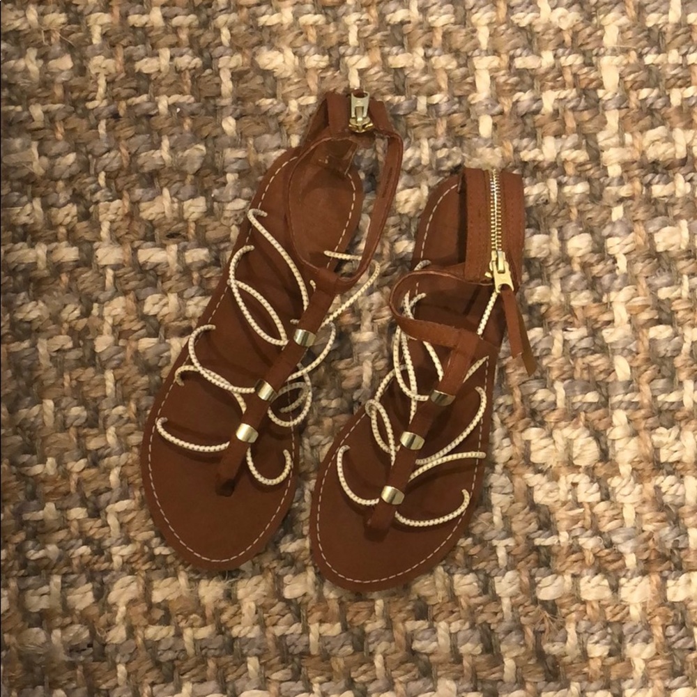 Abercrombie Gladiator Sandal Sz 7/8